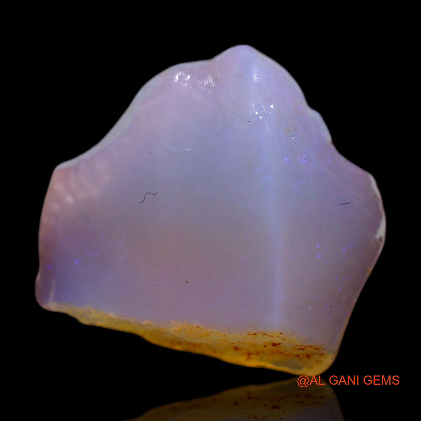 3.00 Cts Natural Australian Fire Opal Loose Gemstone Fancy Rough 12x11x4 mm RG-478