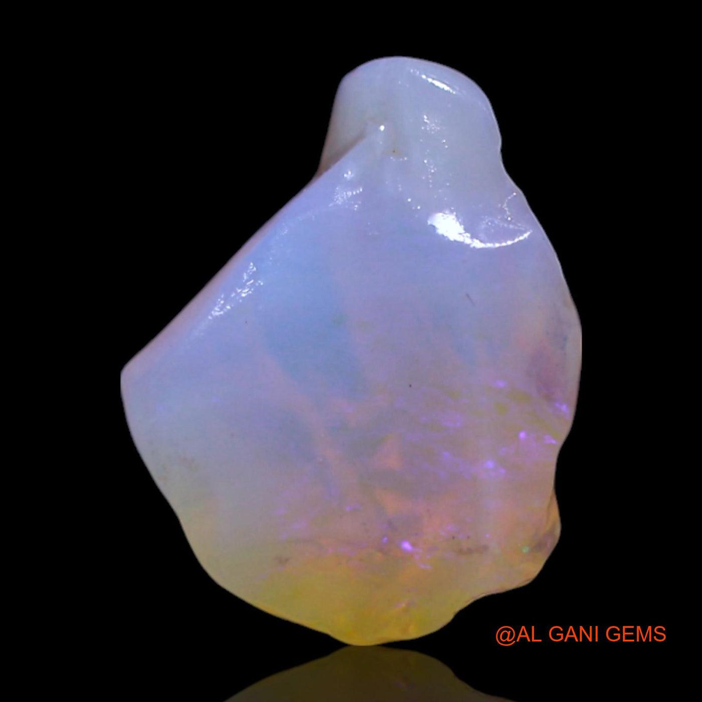 3.00 Cts Natural Australian Fire Opal Loose Gemstone Fancy Rough 12x10x8 mm RG-479