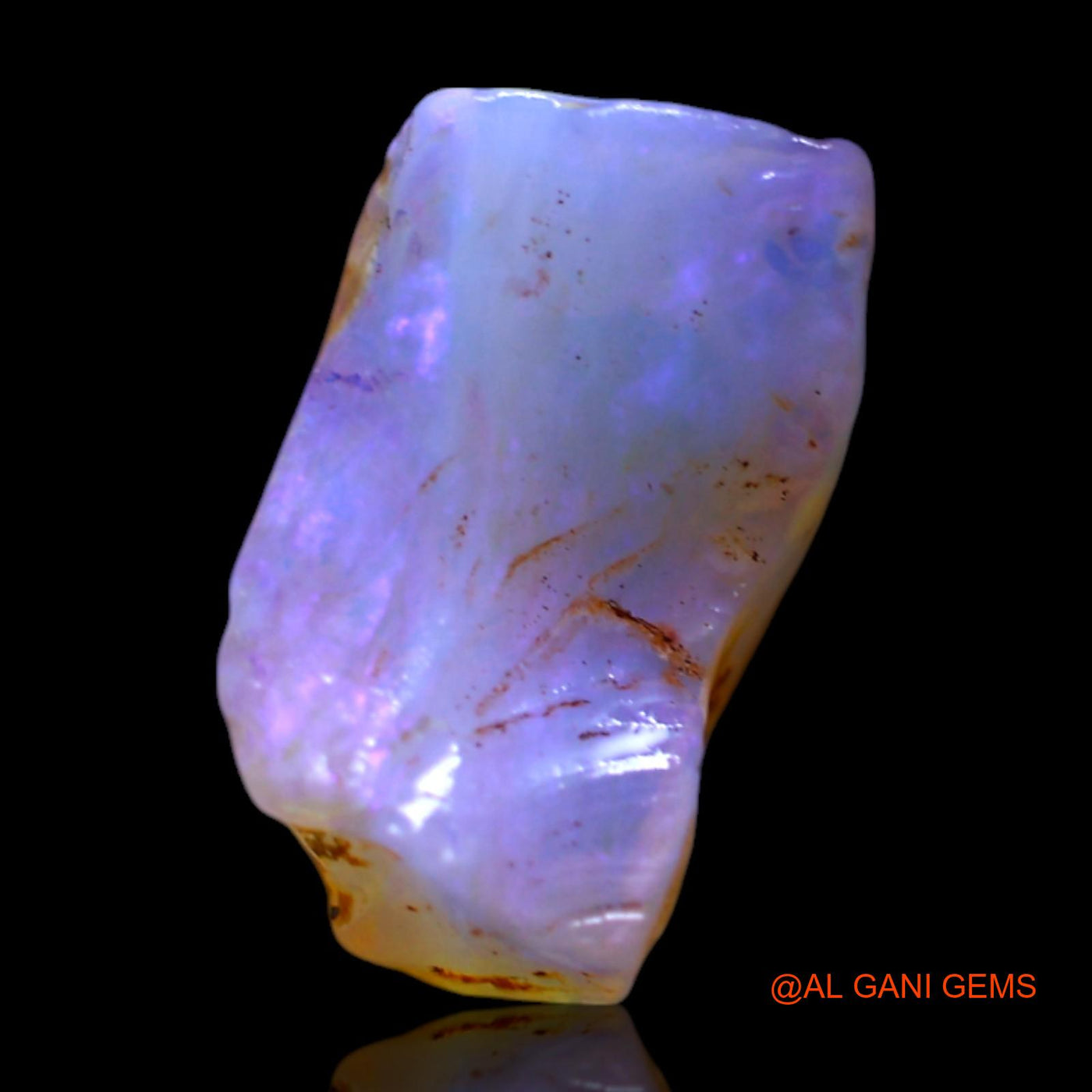 3.00 Cts Natural Australian Fire Opal Loose Gemstone Fancy Rough 12x8x7 mm RG-480