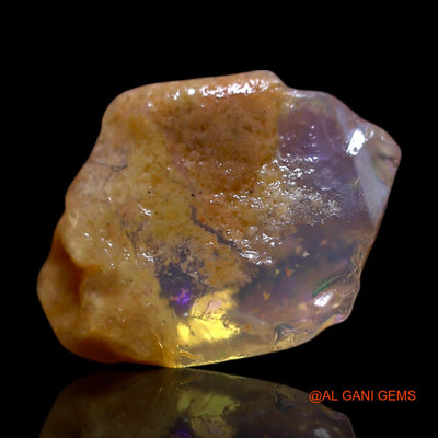 4.00 Cts Natural Australian Fire Opal Loose Gemstone Fancy Rough 14x10x5 mm RG-481
