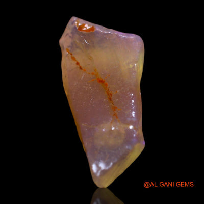 1.80 Cts Natural Australian Fire Opal Fancy Rough Loose Gemstone For Jewelry 17x8x3 mm RG-482