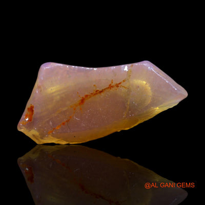 1.80 Cts Natural Australian Fire Opal Fancy Rough Loose Gemstone For Jewelry 17x8x3 mm RG-482