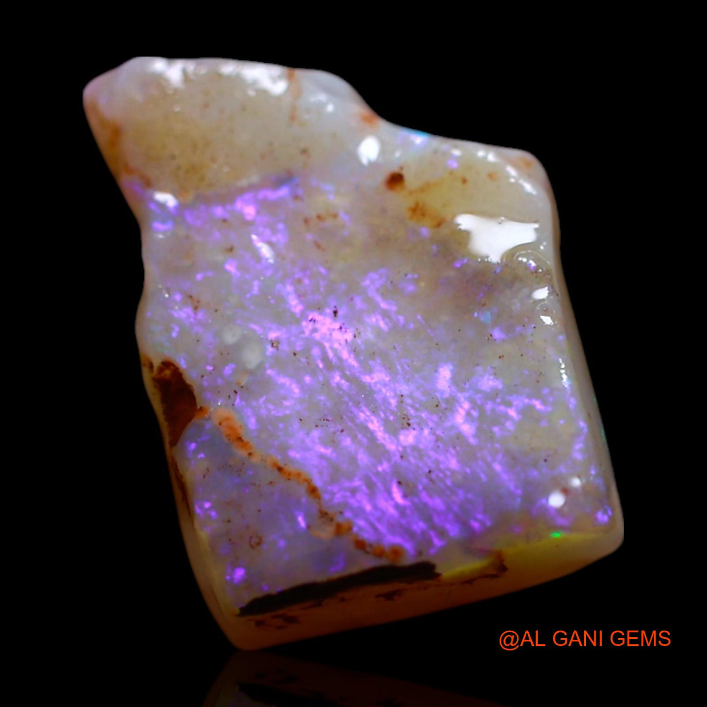 3.00 Cts Natural Australian Fire Opal Loose Gemstone Fancy Rough 13x8x4 mm RG-483