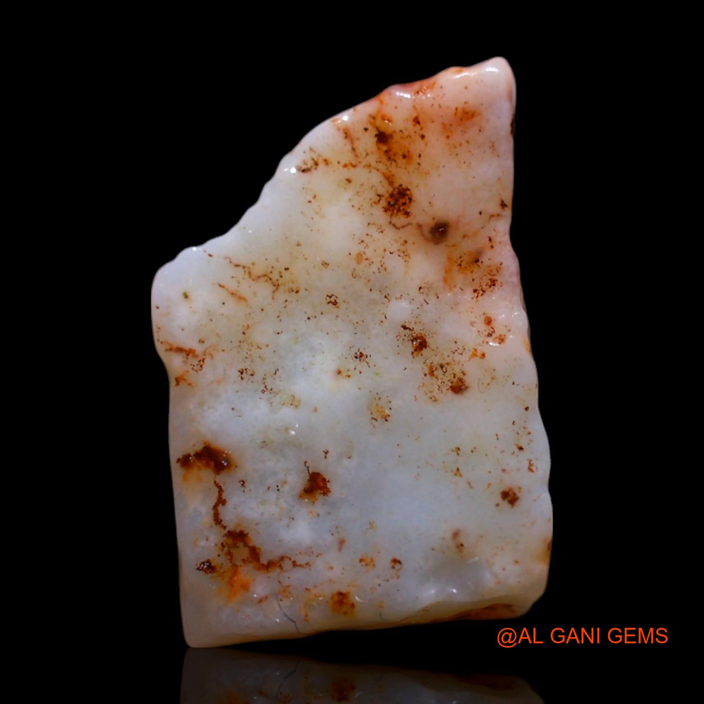 3.00 Cts Natural Australian Fire Opal Loose Gemstone Fancy Rough 13x8x4 mm RG-483