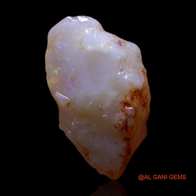 Natural Fire Opal Gemstone 2.00 Cts Loose Fancy Rough From Australia 14x8x6 mm RG-494