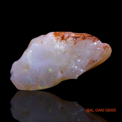 Natural Fire Opal Gemstone 2.00 Cts Loose Fancy Rough From Australia 14x8x6 mm RG-494