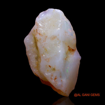 Natural Fire Opal Gemstone 2.00 Cts Loose Fancy Rough From Australia 14x8x6 mm RG-494