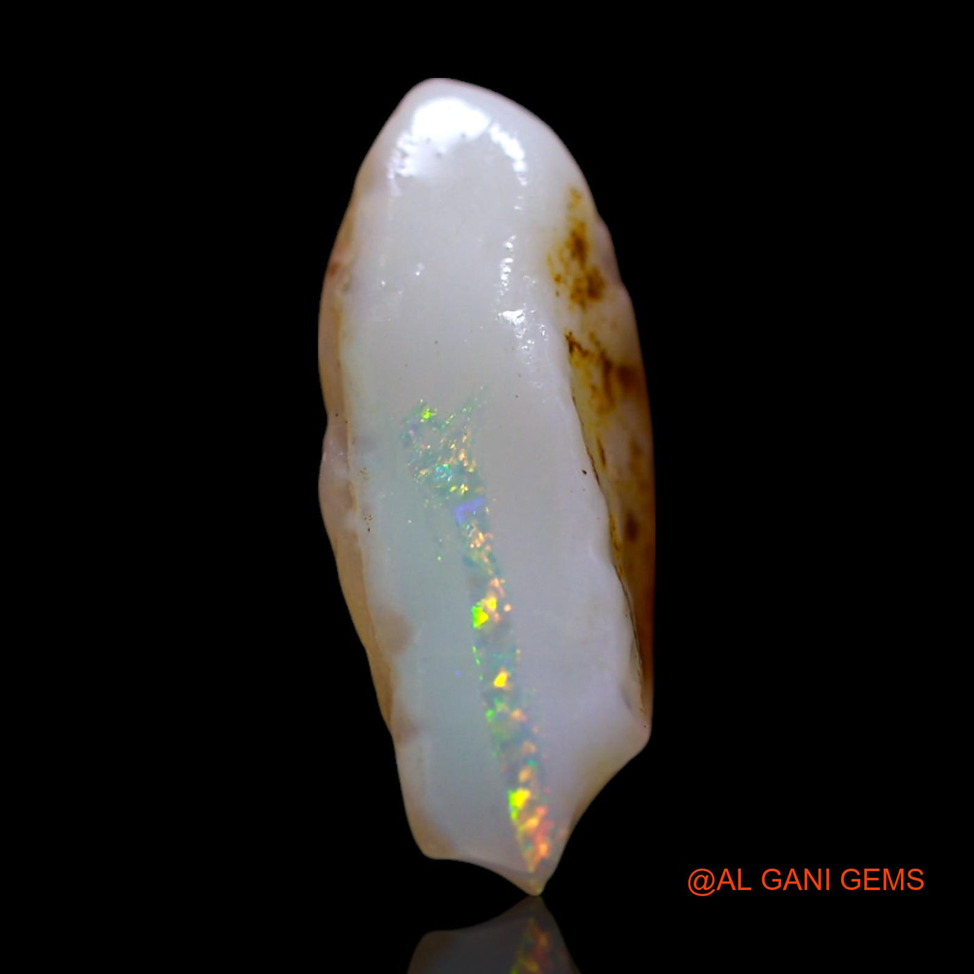 2.00 Cts Natural Australian Fire Opal Loose Gemstone Fancy Rough 15x6x4 mm RG-496