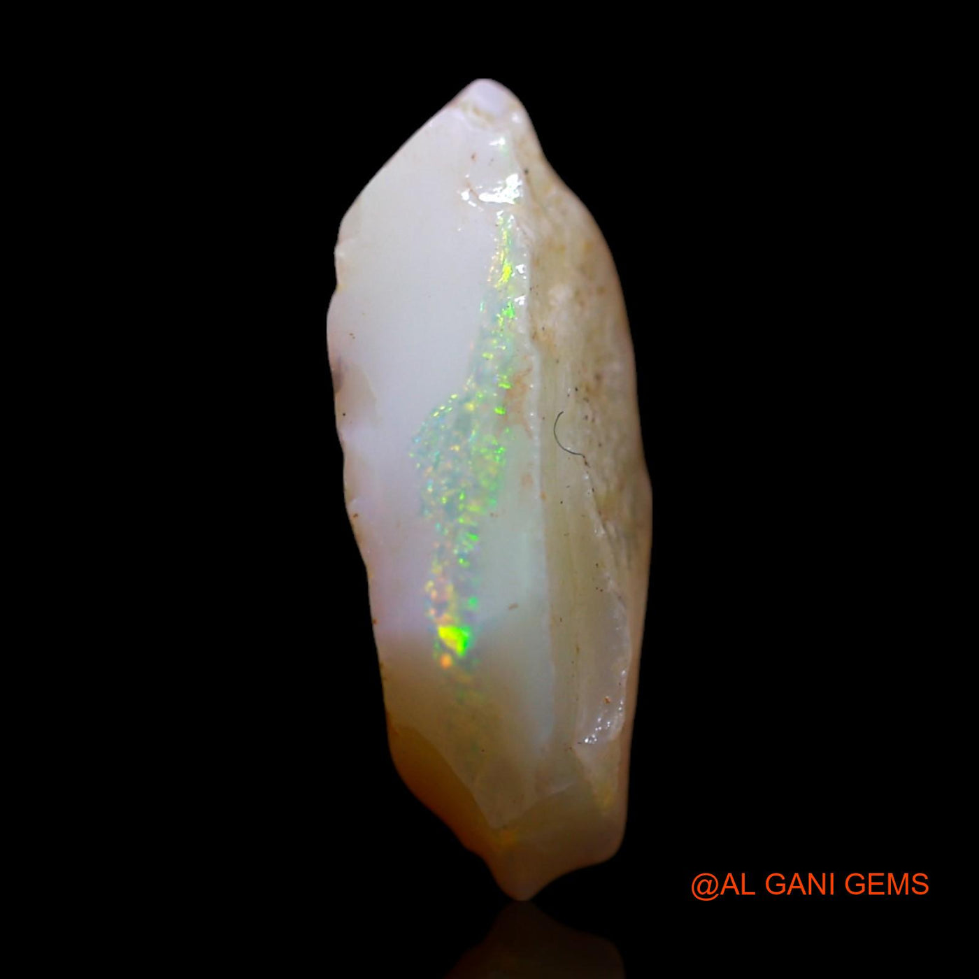 2.00 Cts Natural Australian Fire Opal Loose Gemstone Fancy Rough 15x6x4 mm RG-496