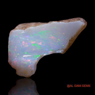 Natural Fire Opal Gemstone 2.00 Cts Loose Fancy Rough From Australia 11x10x5 mm RG-498