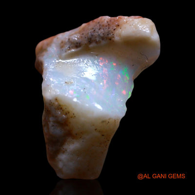 Natural Fire Opal Gemstone 2.00 Cts Loose Fancy Rough From Australia 11x10x5 mm RG-498