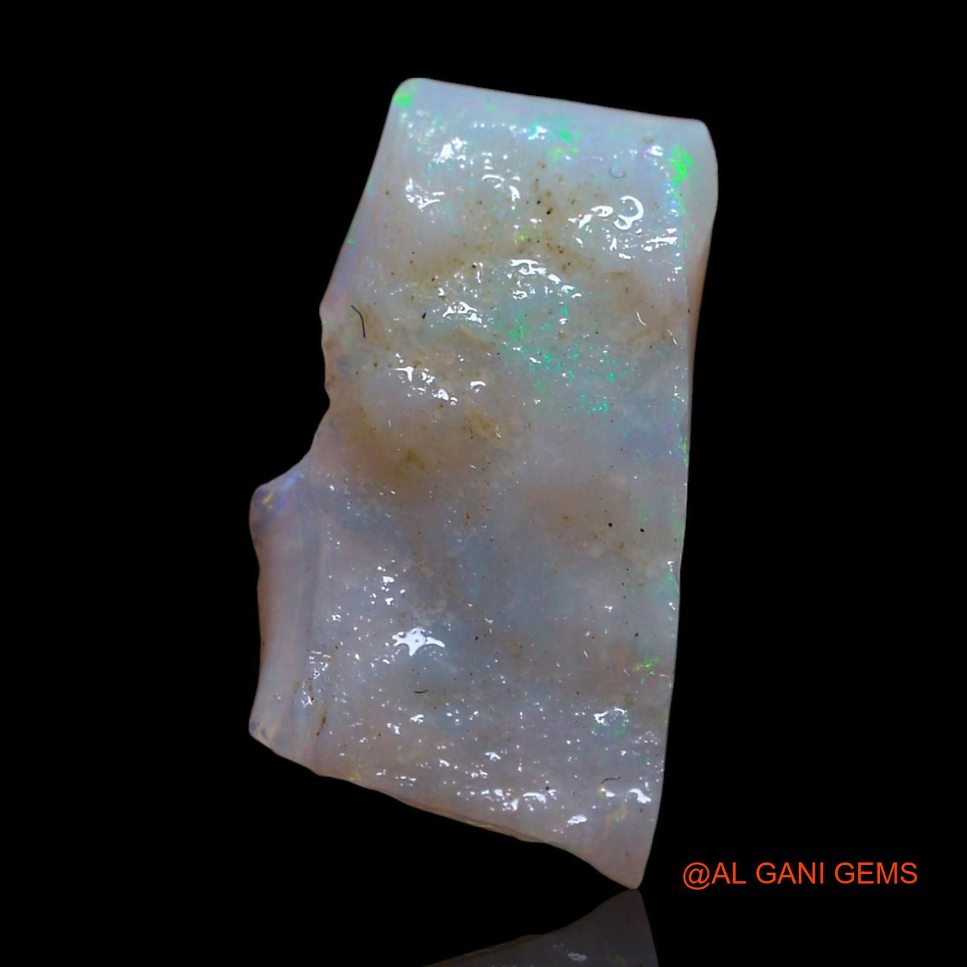 2.00 Cts Natural Australian Fire Opal Loose Gemstone Fancy Rough 15x8x3 mm RG-49