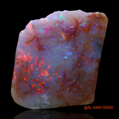 4.00 Cts Unheated Australian Fire Opal Loose Gemstone Fancy Rough Natural 20x16x3 mm RG-4