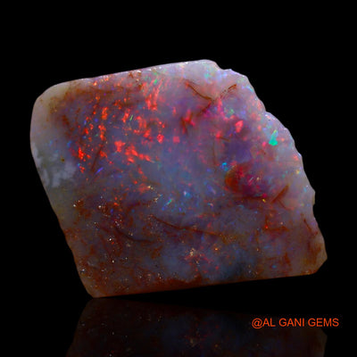 4.00 Cts Unheated Australian Fire Opal Loose Gemstone Fancy Rough Natural 20x16x3 mm RG-4