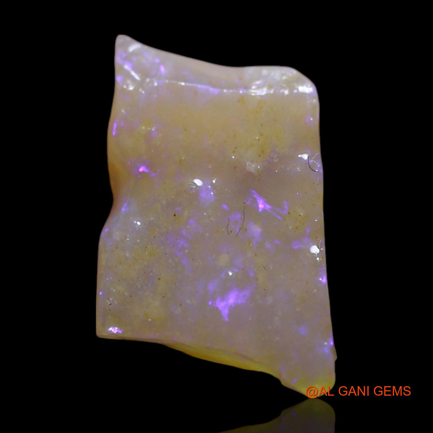 1.50 Cts Natural Australian Fire Opal Loose Gemstone Fancy Rough 11x8x2 mm RG-504