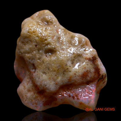 2.00 Cts Natural Australian Fire Opal Fancy Rough Loose Gemstone For Jewelry 12x10x4 mm RG-506