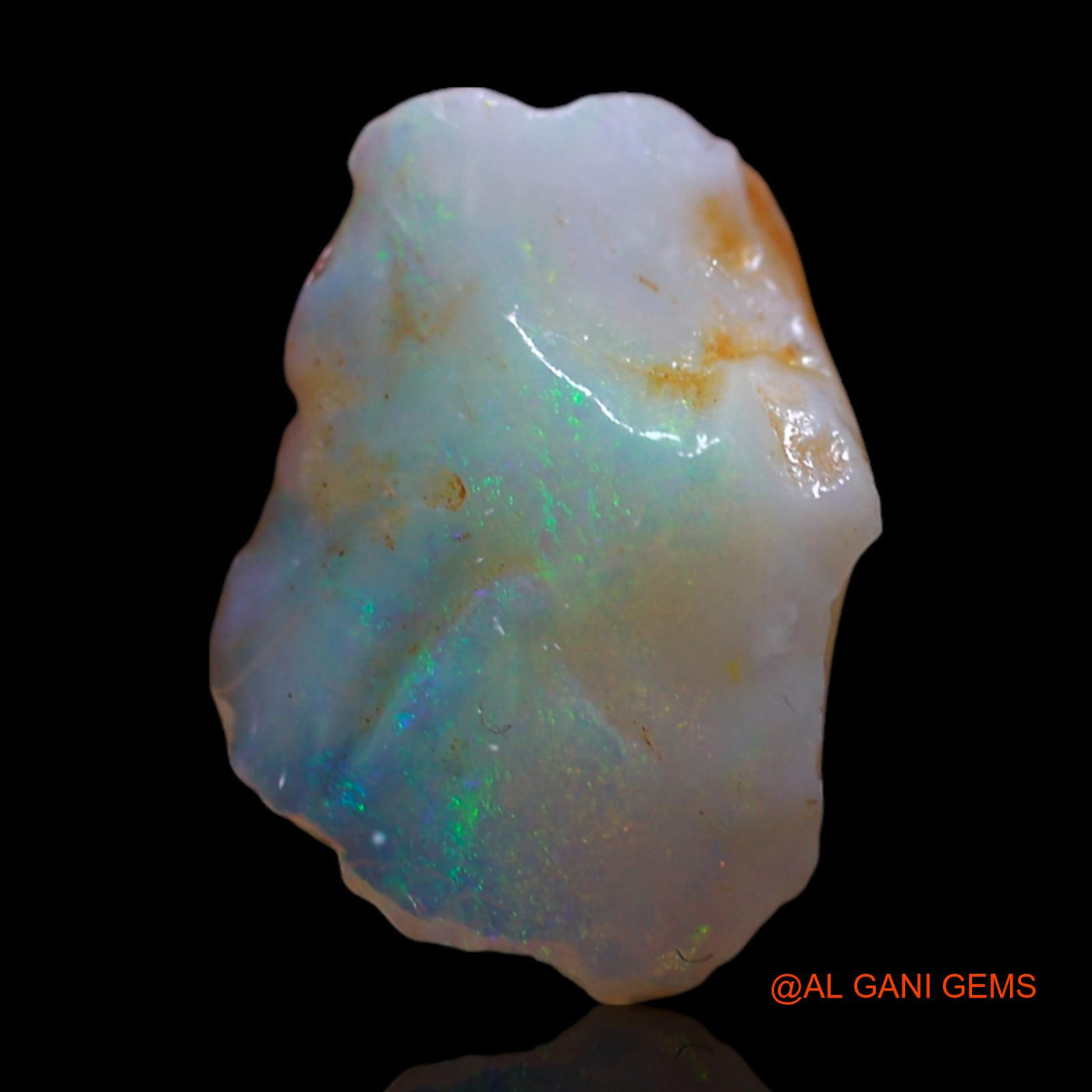 1.80 Cts Natural Australian Fire Opal Fancy Rough Loose Gemstone For Jewelry 12x9x4 mm RG-507