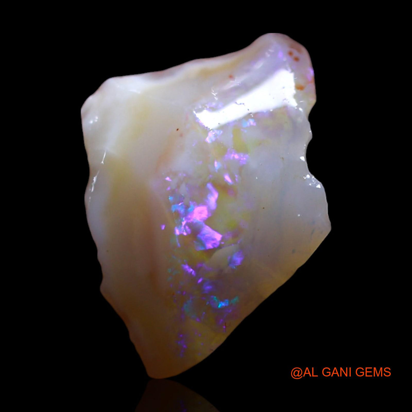 2.00 Cts Natural Australian Fire Opal Loose Gemstone Fancy Rough 14x9x4 mm RG-508