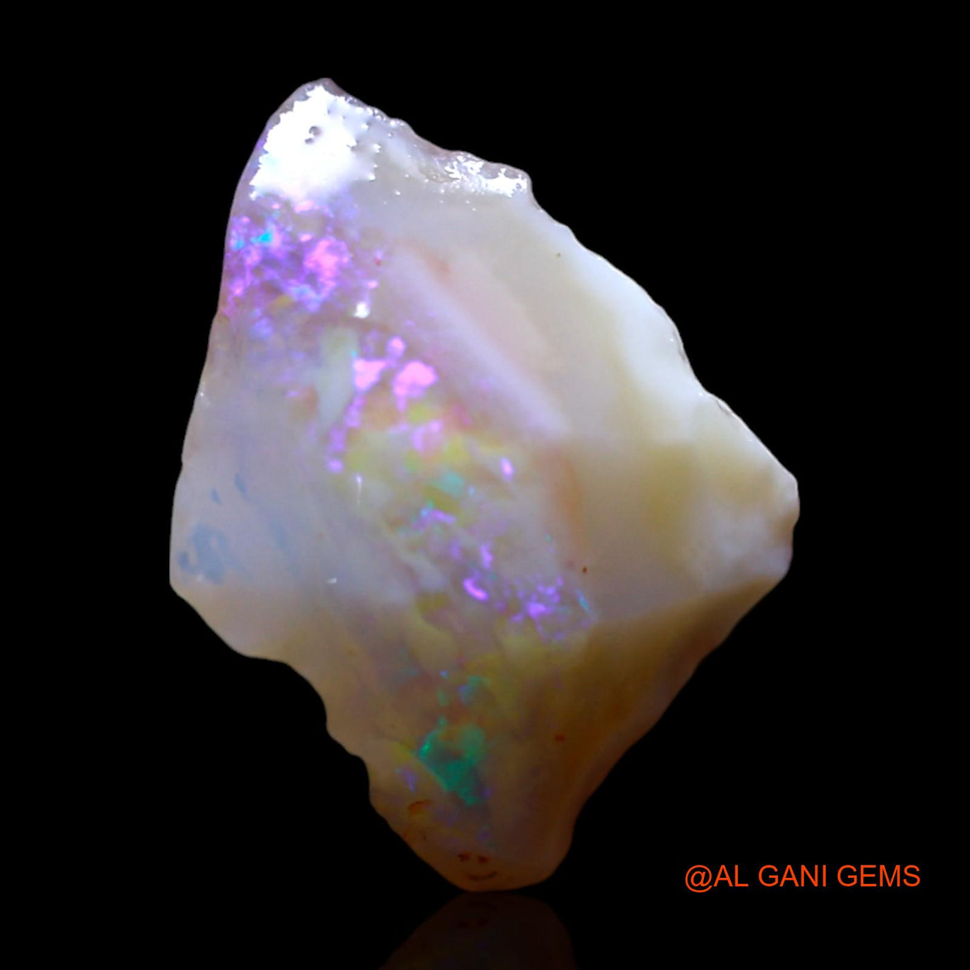 2.00 Cts Natural Australian Fire Opal Loose Gemstone Fancy Rough 14x9x4 mm RG-508