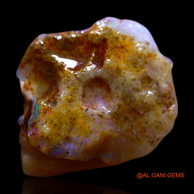 2.00 Cts Natural Australian Fire Opal Loose Gemstone Fancy Rough 13x10x4 mm RG-509
