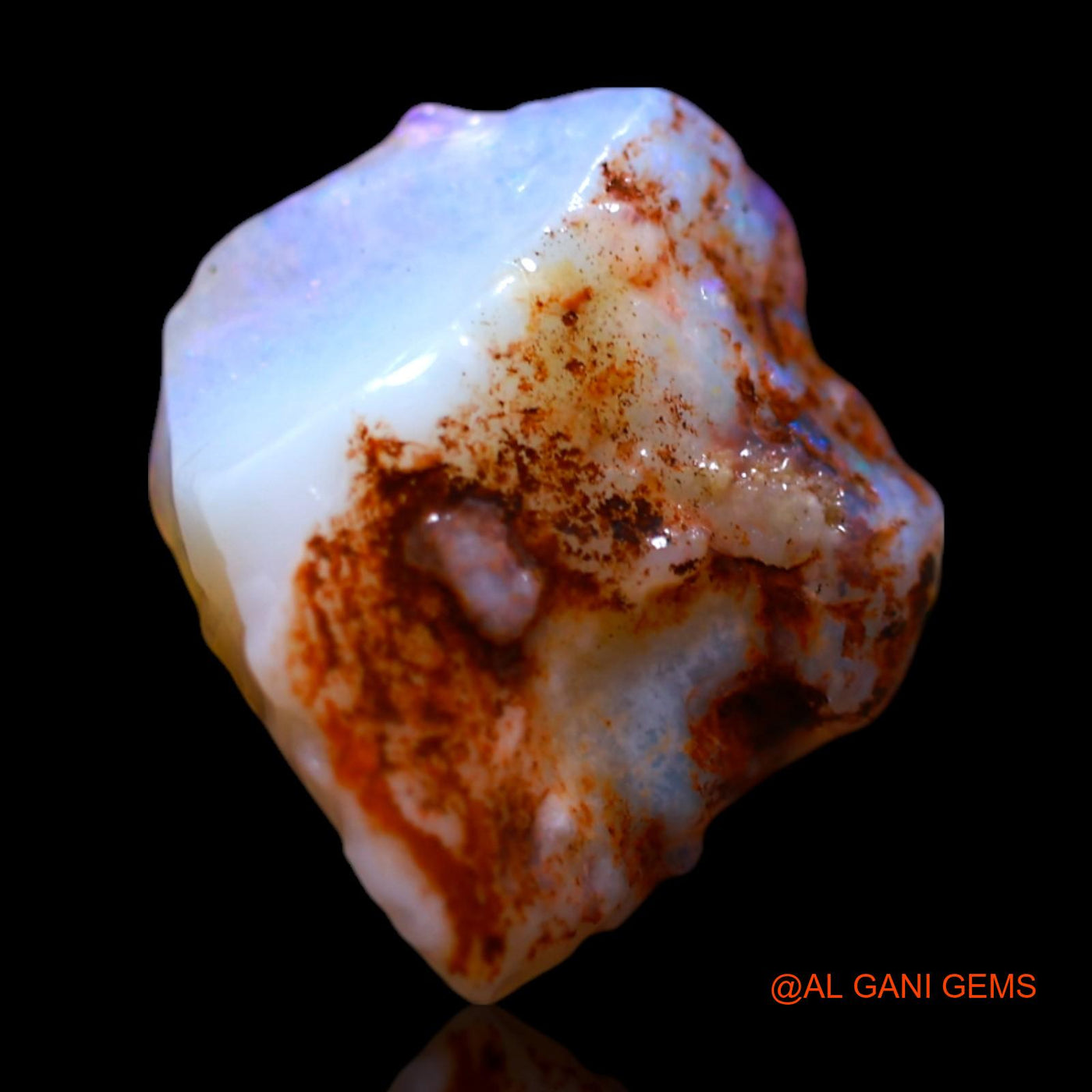 2.00 Cts Natural Australian Fire Opal Loose Gemstone Fancy Rough 13x10x4 mm RG-509