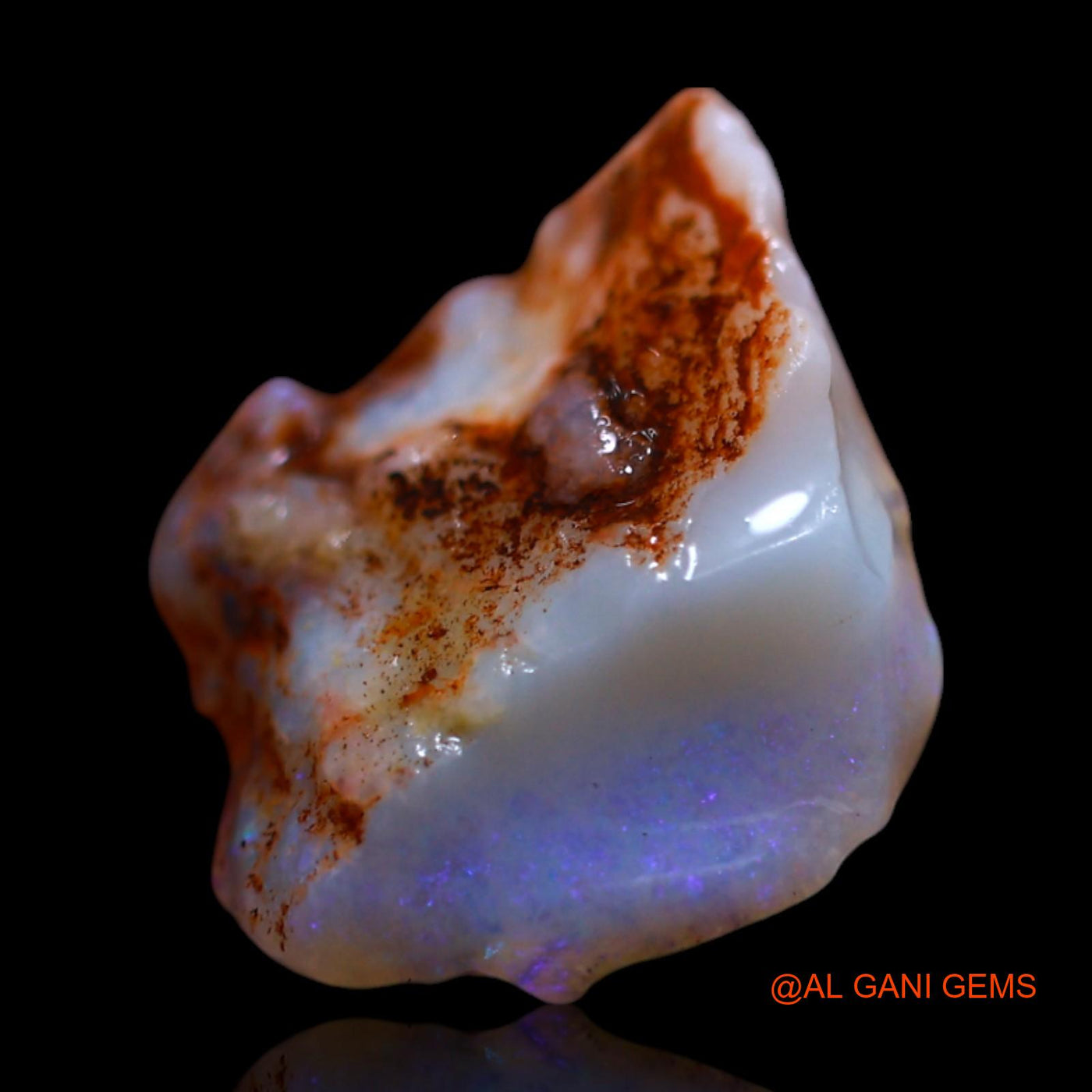 2.00 Cts Natural Australian Fire Opal Loose Gemstone Fancy Rough 13x10x4 mm RG-509