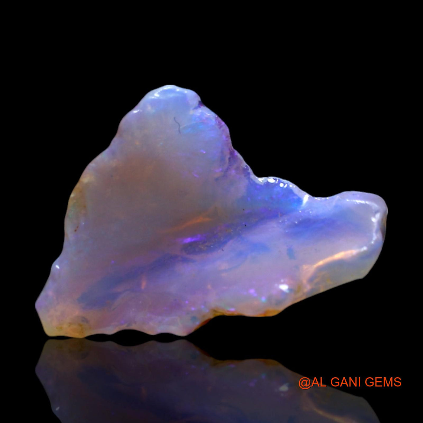1.00 Cts Unheated Australian Fire Opal Loose Gemstone Fancy Rough Natural 14x9x2 mm RG-511