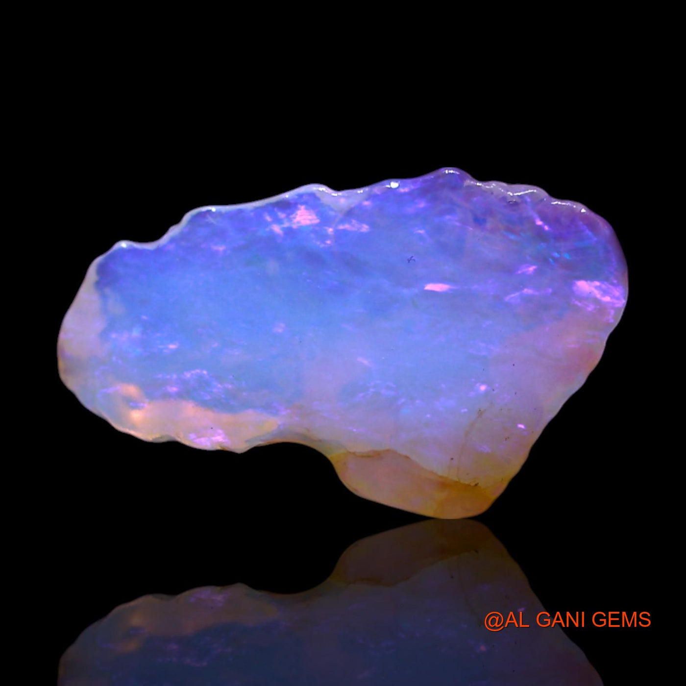 2.00 Cts Unheated Australian Fire Opal Loose Gemstone Fancy Rough Natural 14x8x5 mm RG-512