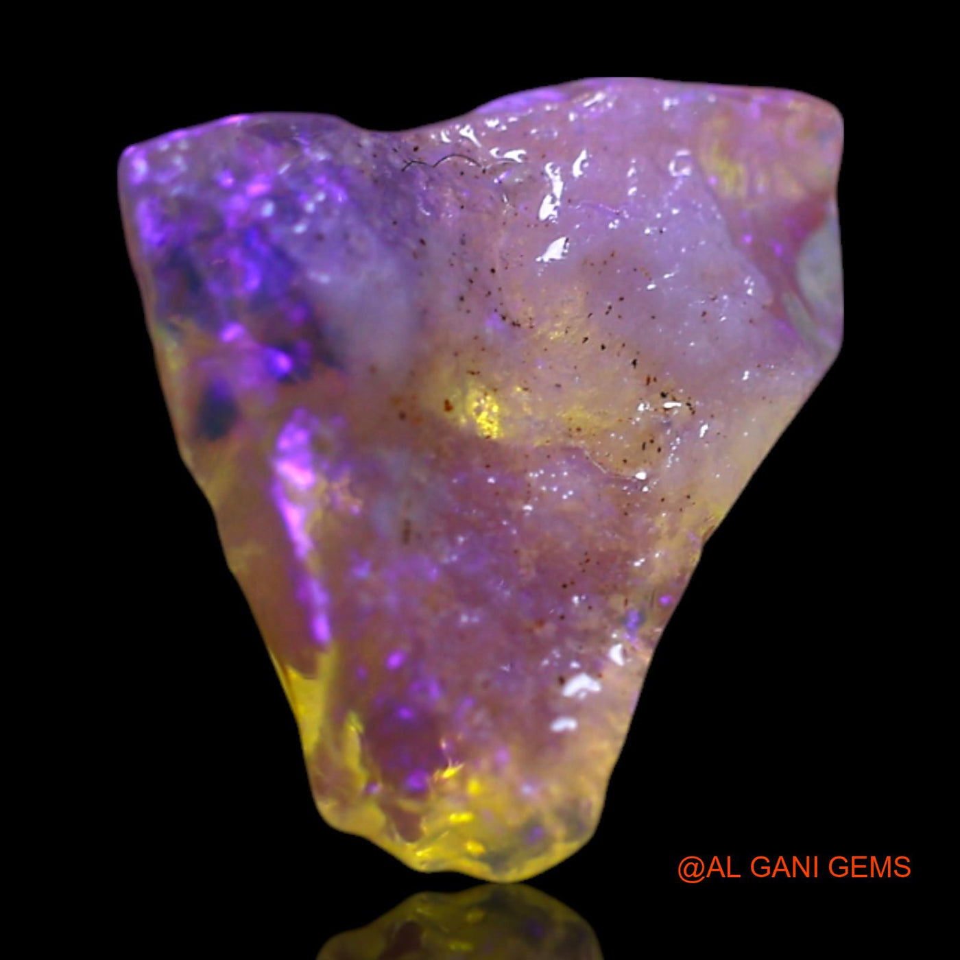 2.00 Cts Natural Australian Fire Opal Loose Gemstone Fancy Rough 12x9x4 mm RG-515