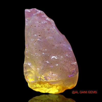2.00 Cts Natural Australian Fire Opal Loose Gemstone Fancy Rough 13x7x5 mm RG-517