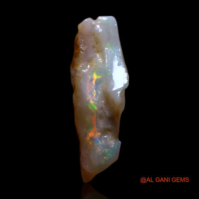2.00 Cts Natural Australian Fire Opal Loose Gemstone Fancy Rough 14x7x4 mm RG-522