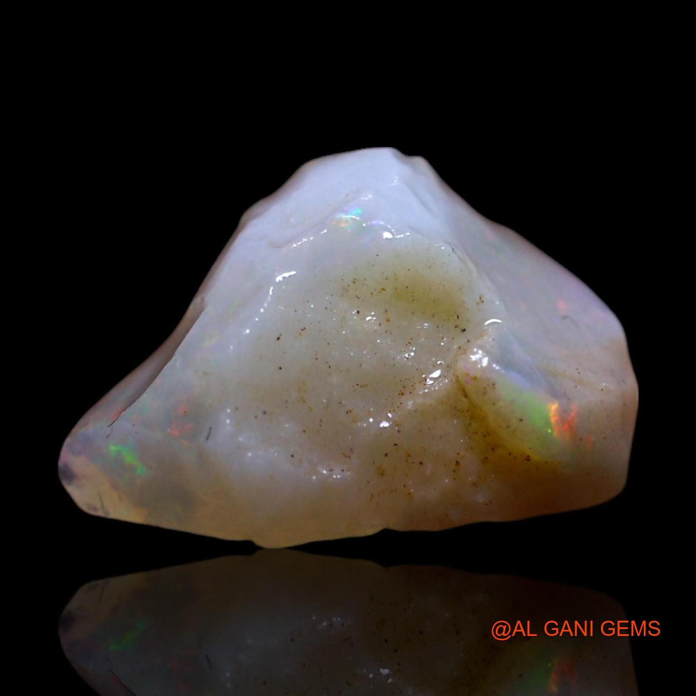 2.00 Cts Natural Australian Fire Opal Loose Gemstone Fancy Rough 12x9x5 mm RG-525