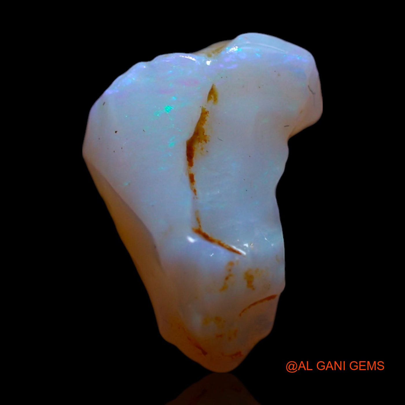 2.00 Cts Natural Australian Fire Opal Loose Gemstone Fancy Rough 11x8x6 mm RG-528