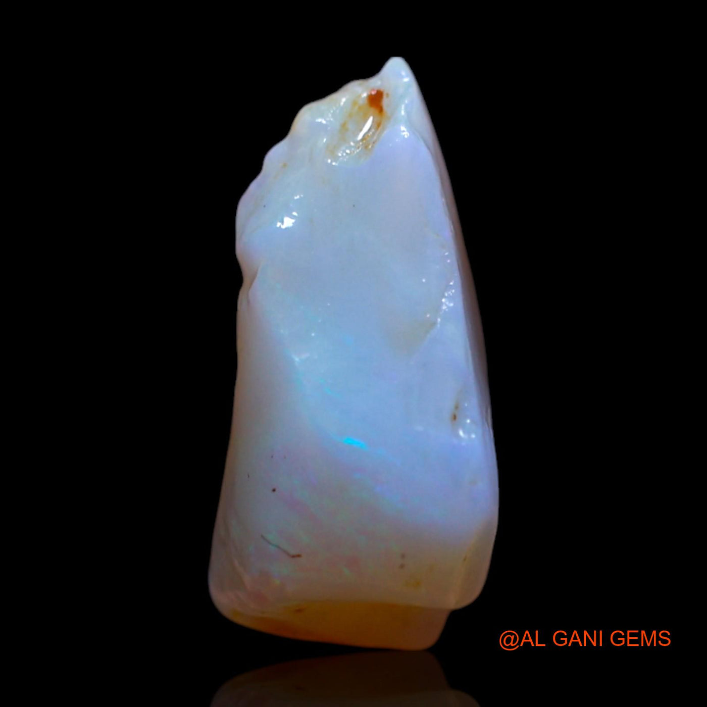 2.00 Cts Natural Australian Fire Opal Loose Gemstone Fancy Rough 11x8x6 mm RG-528
