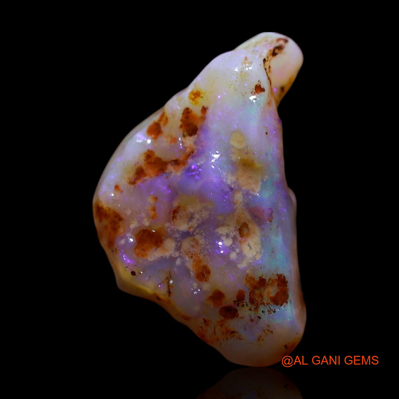 3.00 Cts Unheated Australian Fire Opal Loose Gemstone Fancy Rough Natural 16x9x5 mm RG-52