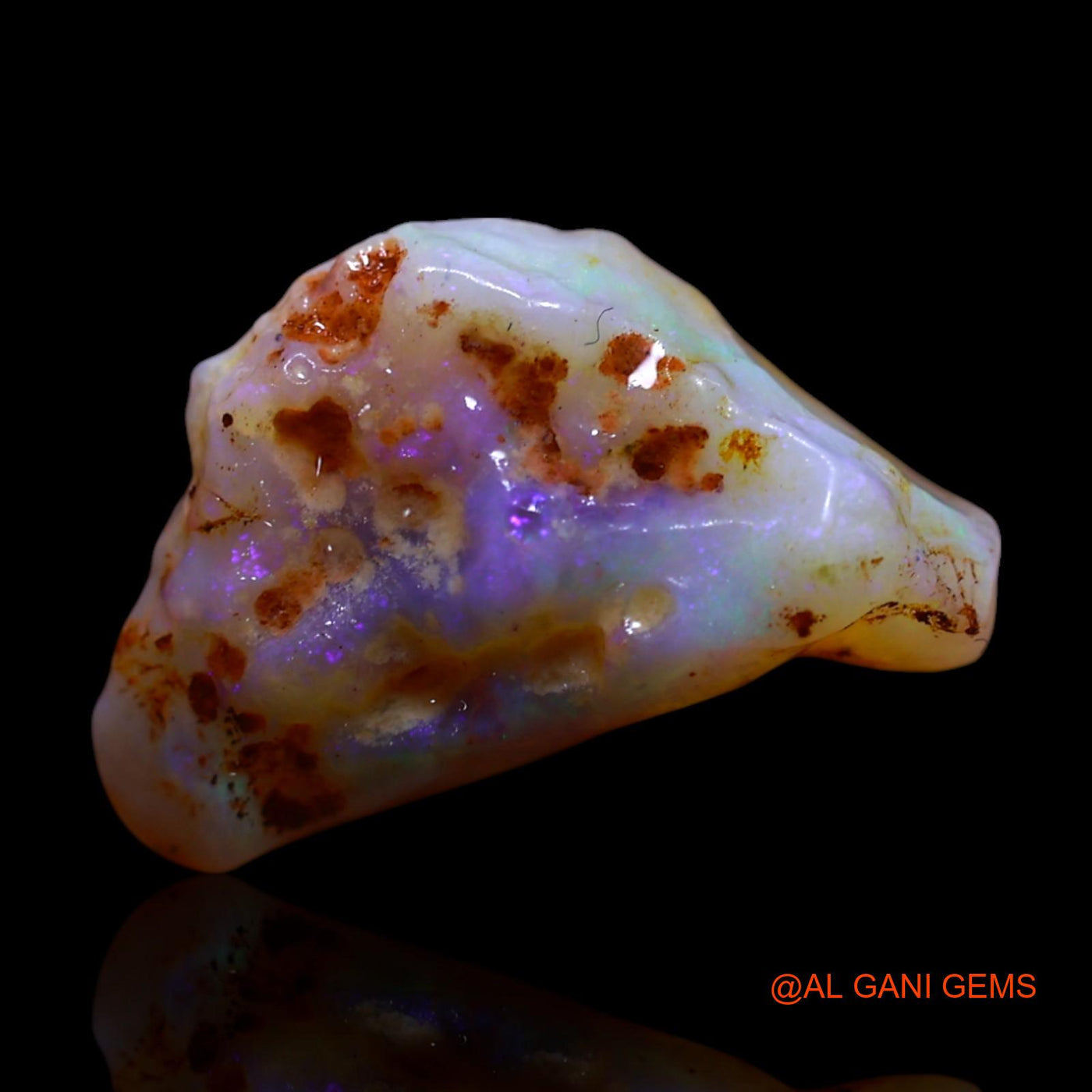3.00 Cts Unheated Australian Fire Opal Loose Gemstone Fancy Rough Natural 16x9x5 mm RG-52