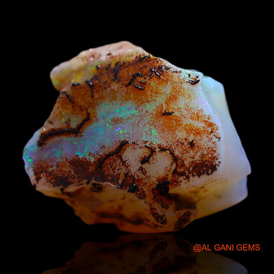 2.00 Cts Natural Australian Fire Opal Loose Gemstone Fancy Rough 11x9x6 mm RG-532