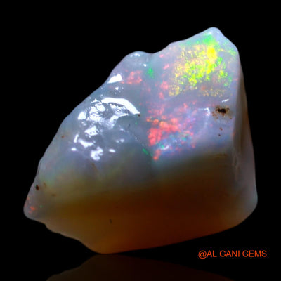 Natural Untreated Fire Opal Loose Gemstone Fancy Rough From Australia 2.00 Cts 11x8x6 mm RG-533