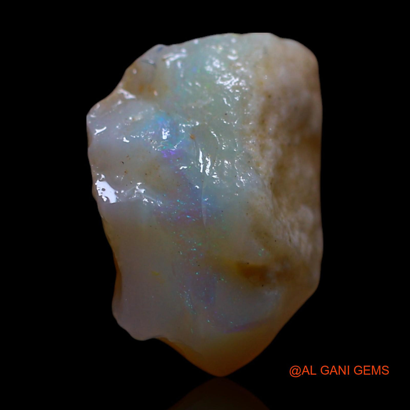2.00 Cts Natural Australian Fire Opal Loose Gemstone Fancy Rough 12x8x6 mm RG-535