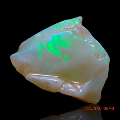 Natural Untreated Fire Opal Loose Gemstone Fancy Rough From Australia 2.00 Cts 11x9x4 mm RG-537