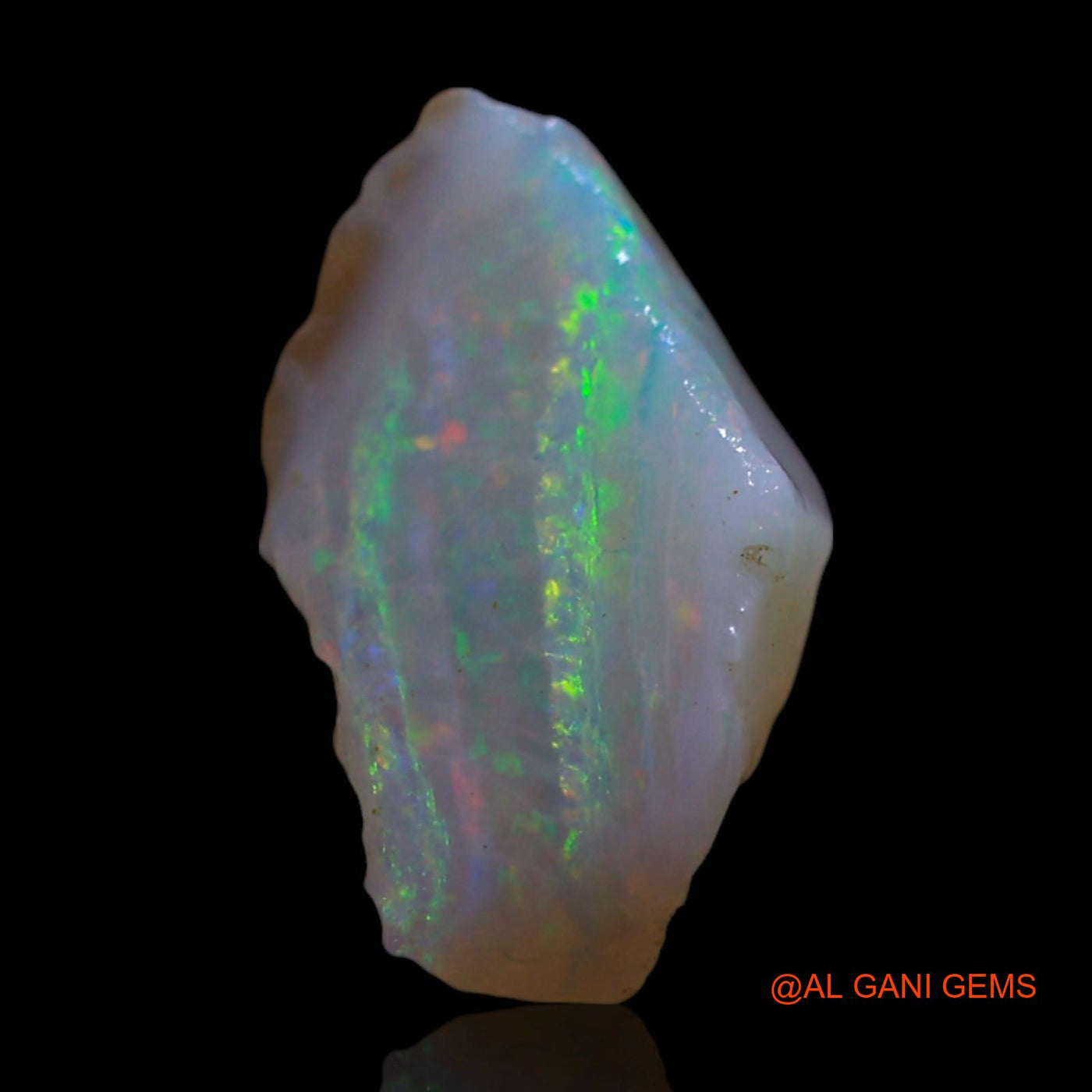 1.00 Cts Natural Australian Fire Opal Loose Gemstone Fancy Rough 13x7x4 mm RG-538