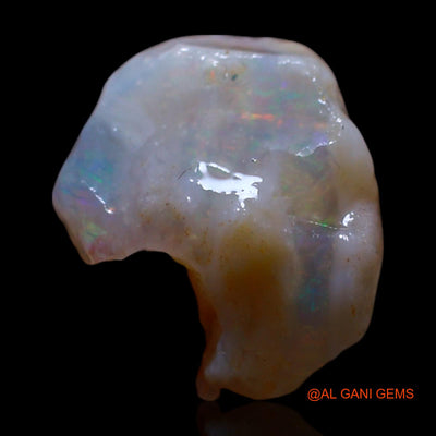 Natural Untreated Fire Opal Loose Gemstone Fancy Rough From Australia 2.00 Cts 11x9x7 mm RG-539