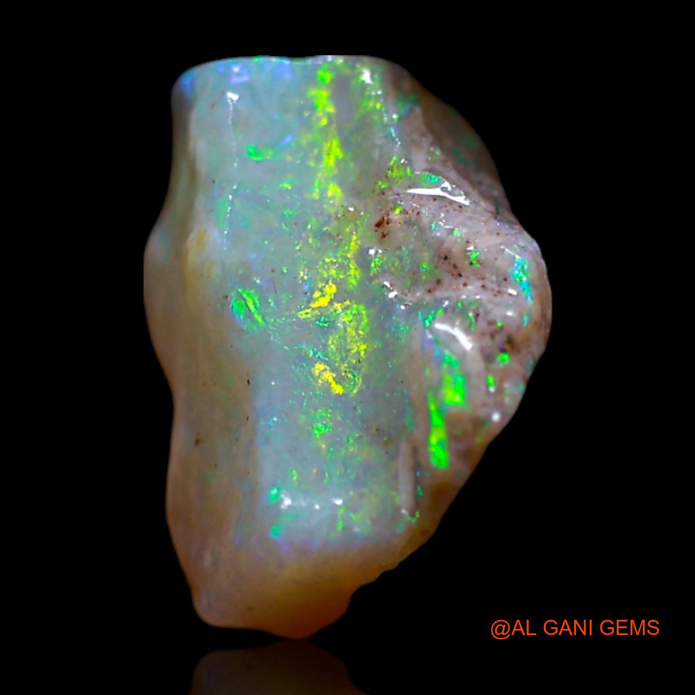 2.00 Cts Natural Australian Fire Opal Fancy Rough Loose Gemstone For Jewelry 10x8x5 mm RG-540