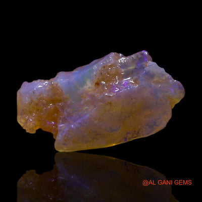 1.80 Cts Natural Australian Fire Opal Loose Gemstone Fancy Rough 14x7x4 mm RG-541