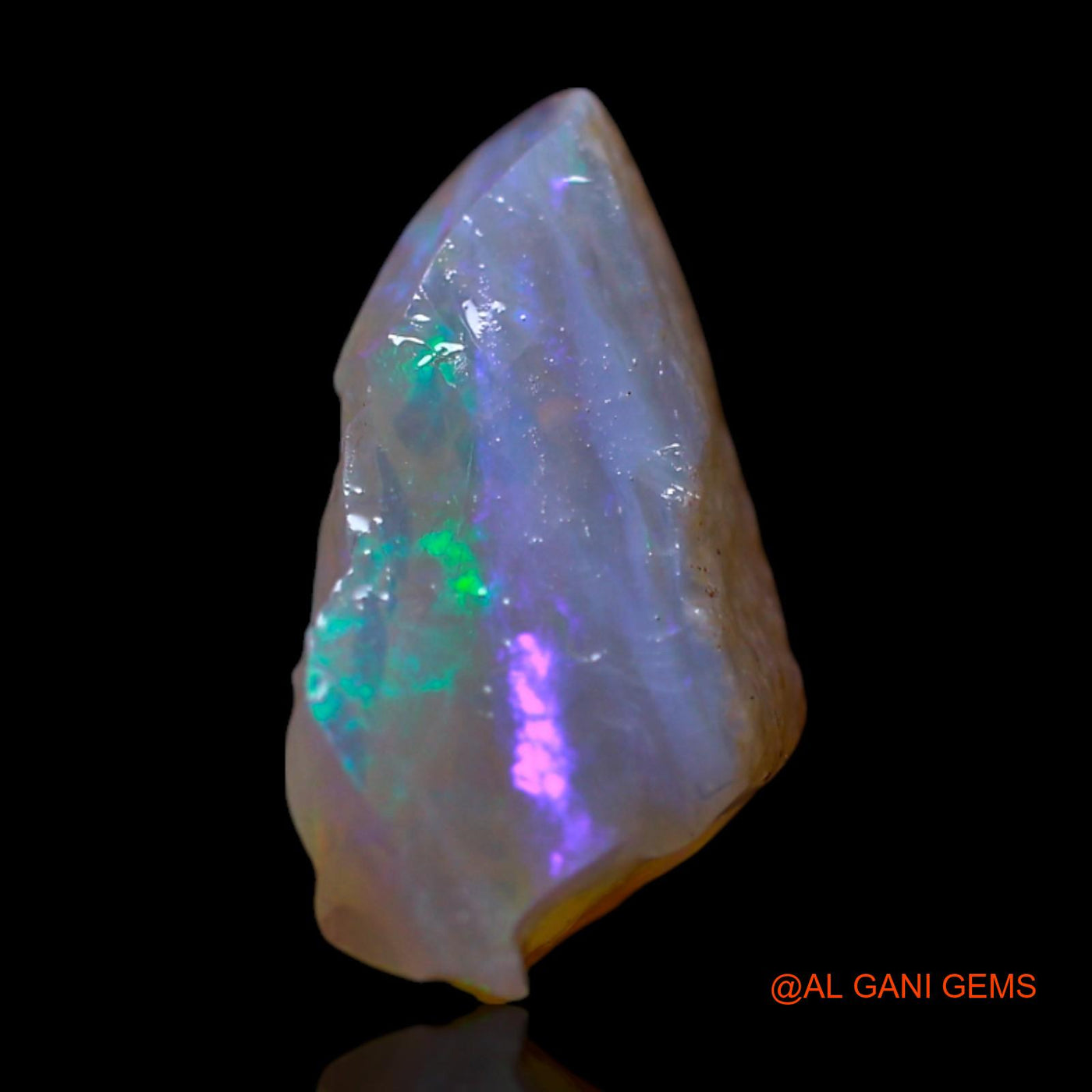 2.00 Cts Natural Australian Fire Opal Loose Gemstone Fancy Rough 14x8x5 mm RG-543