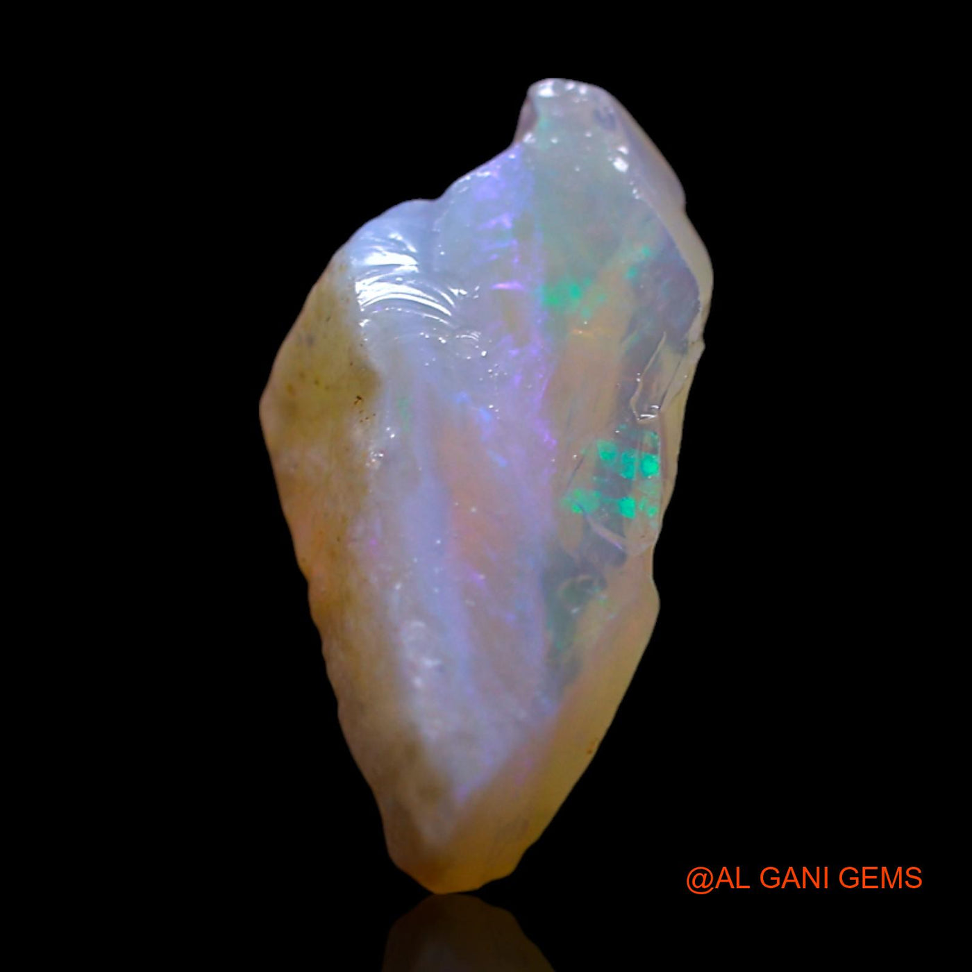 2.00 Cts Natural Australian Fire Opal Loose Gemstone Fancy Rough 14x8x5 mm RG-543