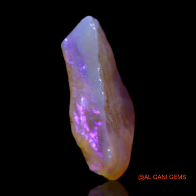 Natural Fire Opal Gemstone 1.80 Cts Loose Fancy Rough From Australia 13x8x3 mm RG-544