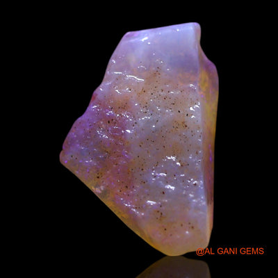 Natural Fire Opal Gemstone 1.80 Cts Loose Fancy Rough From Australia 13x8x3 mm RG-544