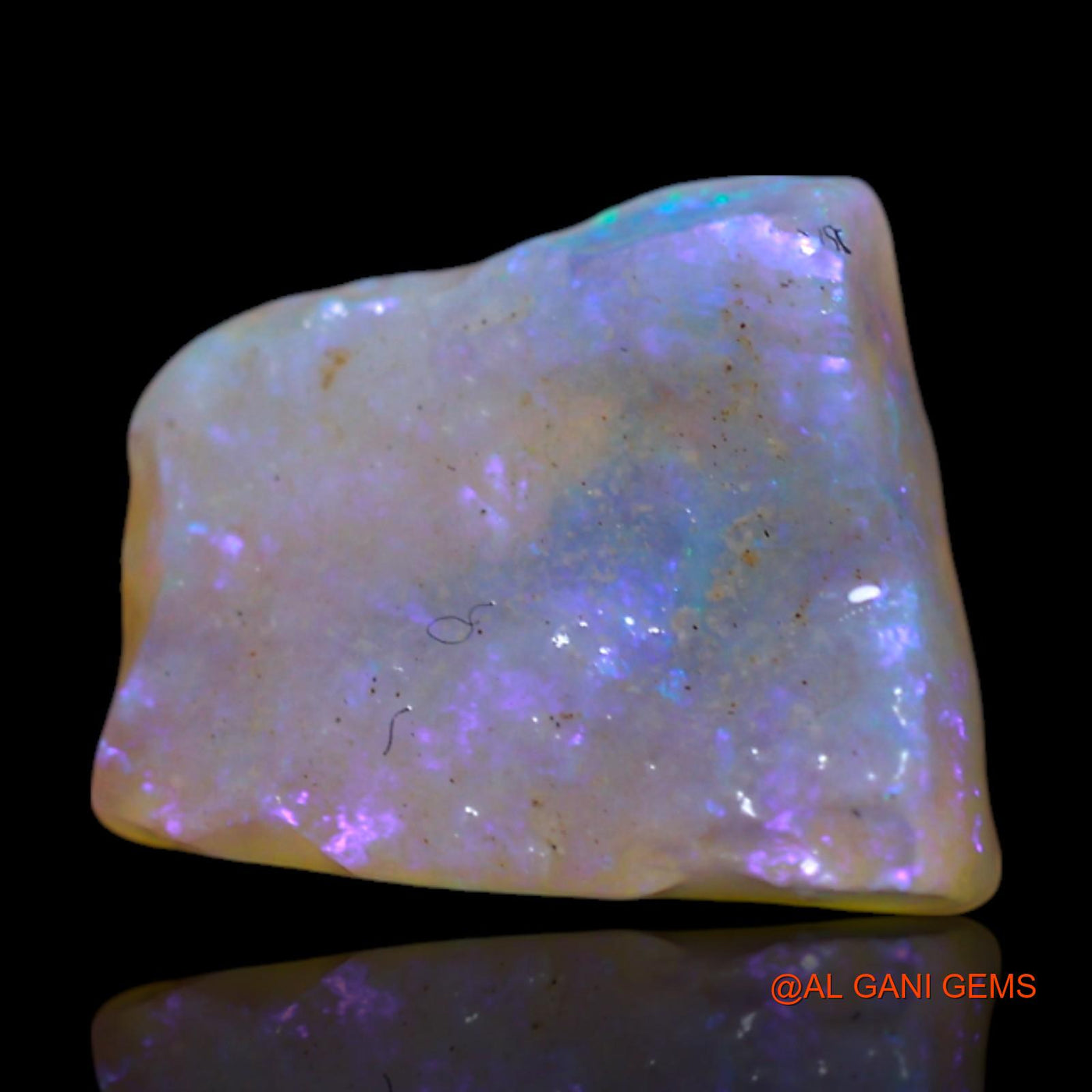 2.00 Cts Natural Australian Fire Opal Loose Gemstone Fancy Rough 10x8x4 mm RG-546