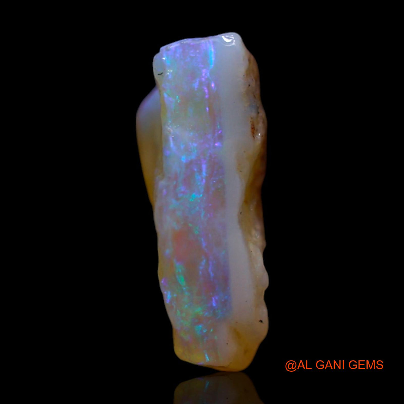 2.00 Cts Natural Australian Fire Opal Loose Gemstone Fancy Rough 10x8x4 mm RG-546